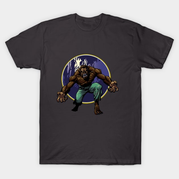 Werewolf T-Shirt by Tomas Aranda T-Shirts